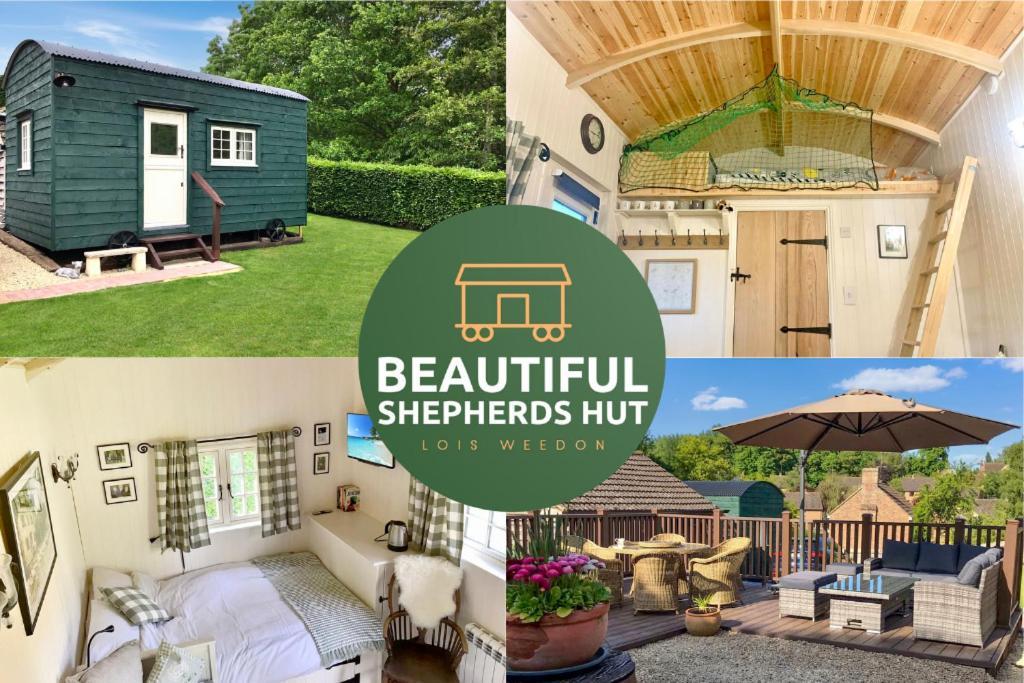 Beautiful Shepherd'S Hut - Lois Weedon Weston  Exterior foto